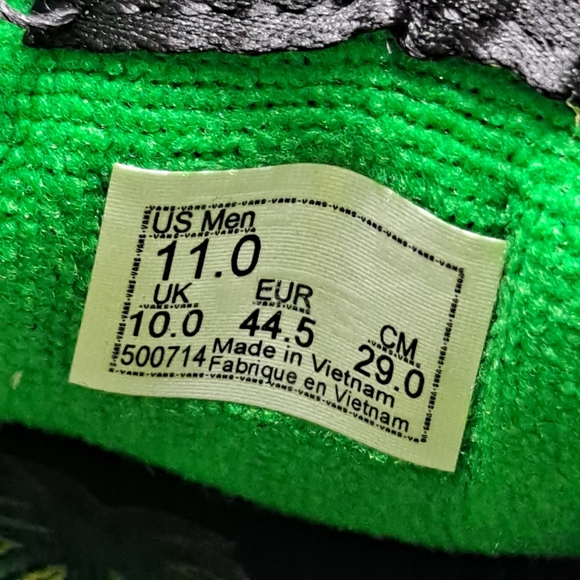 NEW Mens Vans Old Skool Pro Shake Junt Black Shoes - Picture 8 of 9